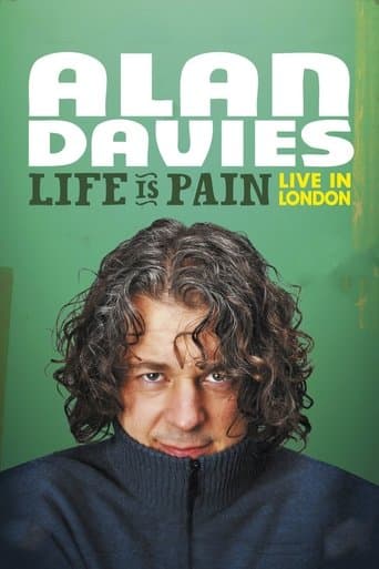 Movie poster for Alan Davies: Life Is Pain