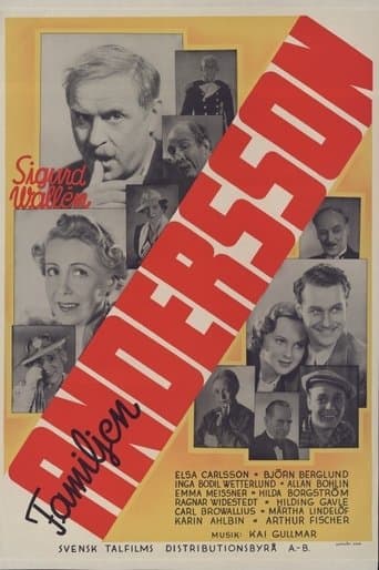 Movie poster for Familjen Andersson