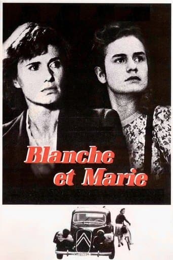Movie poster for Blanche and Marie
