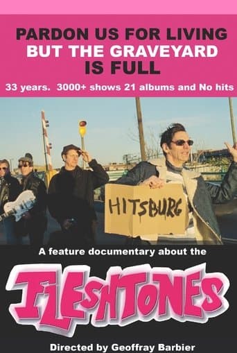 Movie poster for The Fleshtones: Pardon Us for Living But the Graveyard Is Full