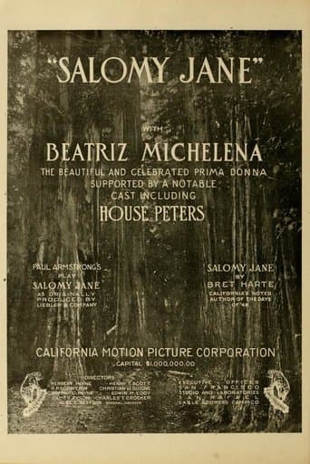 Movie poster for Salomy Jane