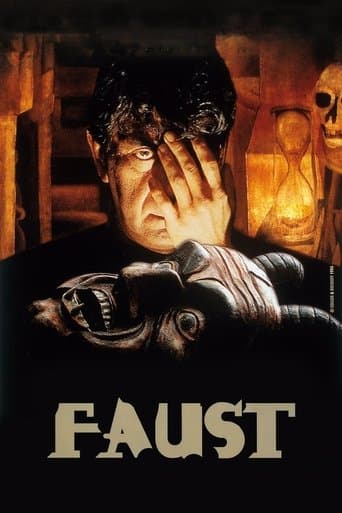 Movie poster for Faust