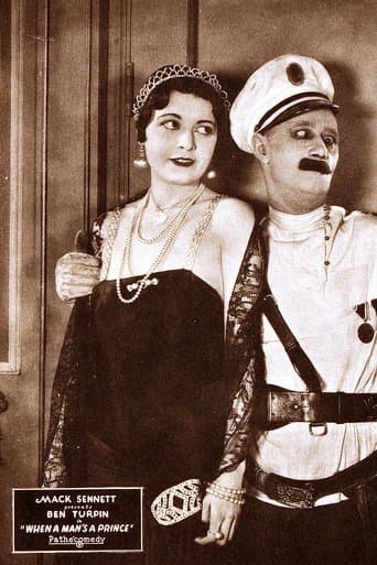 Movie poster for When a Man's a Prince