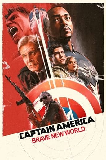 Movie poster for Captain America: Brave New World