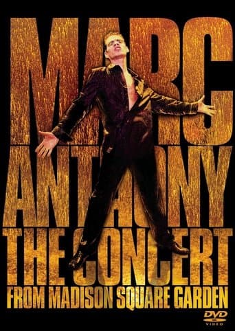 Movie poster for Marc Anthony: The Concert from Madison Square Garden