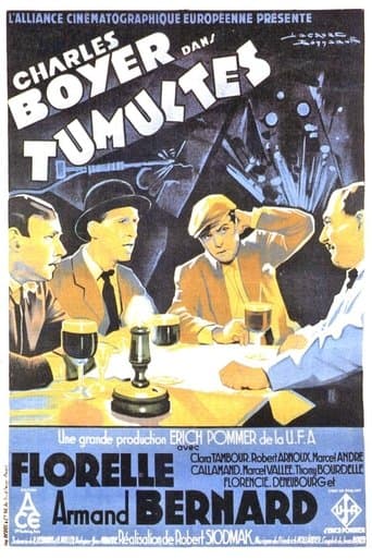 Movie poster for Tumultes