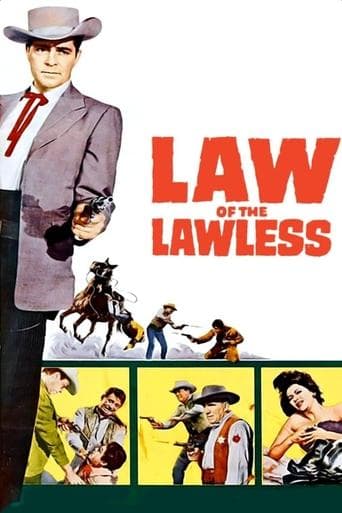 Movie poster for Law of the Lawless