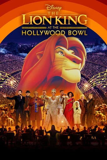 Movie poster for The Lion King at the Hollywood Bowl