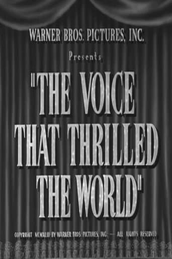 Movie poster for The Voice That Thrilled the World