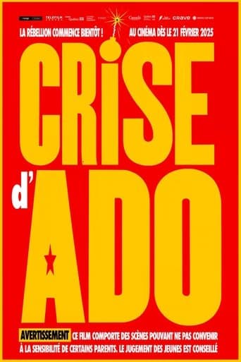 Movie poster for Crise d'ado