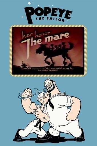 Movie poster for Her Honor, the Mare