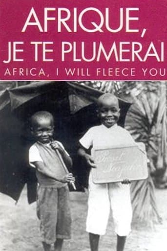 Movie poster for Africa, I Will Fleece You