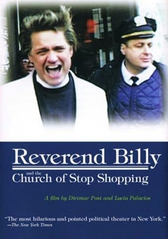 Movie poster for Reverend Billy and the Church of Stop Shopping