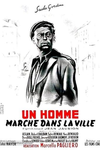 Movie poster for A Man Walks in the City
