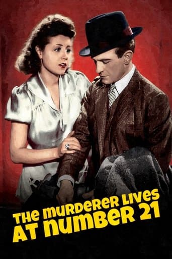 Movie poster for The Murderer Lives at Number 21