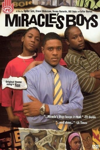 Movie poster for Miracle's Boys