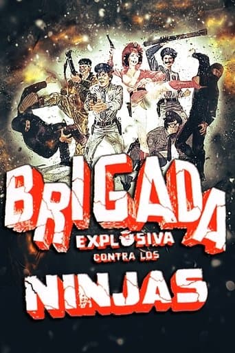 Movie poster for Explosive Brigade Against the Ninjas