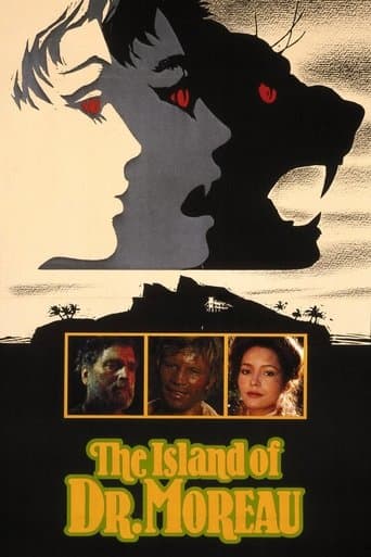 Movie poster for The Island of Dr. Moreau