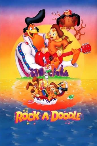 Movie poster for Rock-A-Doodle