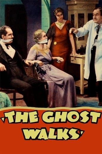 Movie poster for The Ghost Walks