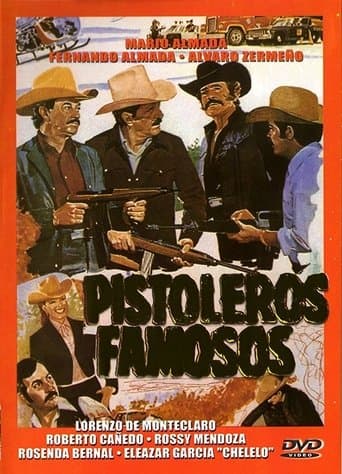 Movie poster for Pistoleros famosos