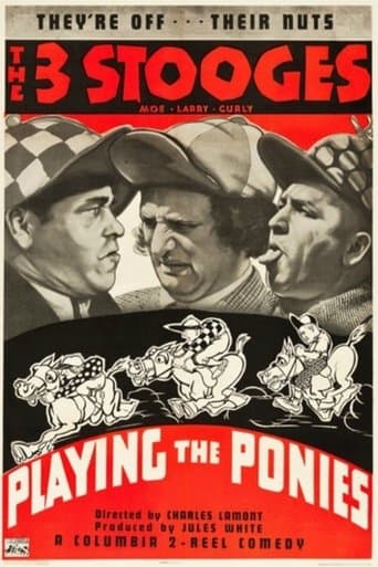 Movie poster for Playing the Ponies