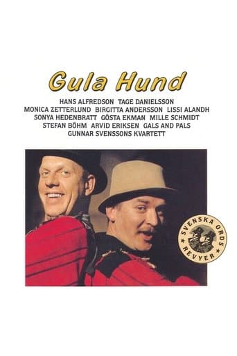 Movie poster for Gula Hund