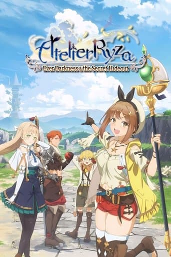 Movie poster for Atelier Ryza: Ever Darkness & the Secret Hideout the Animation