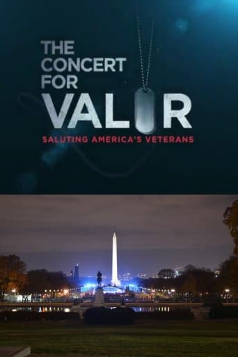 Movie poster for The Concert for Valor