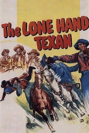 Movie poster for The Lone Hand Texan