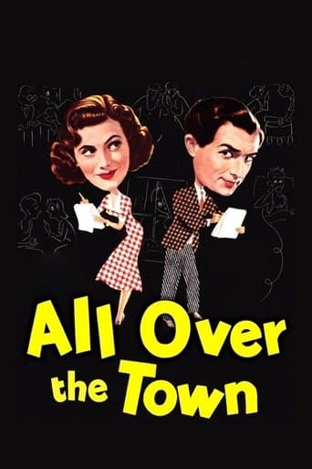 Movie poster for All Over the Town