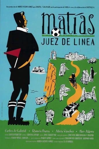 Movie poster for Matías, juez de línea
