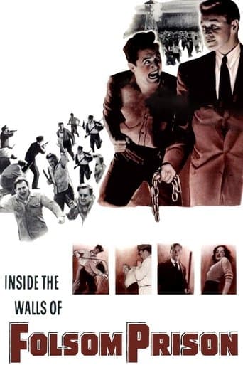 Movie poster for Inside the Walls of Folsom Prison