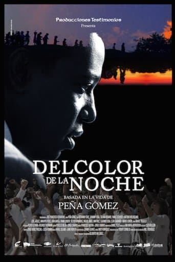 Movie poster for Del Color de la Noche