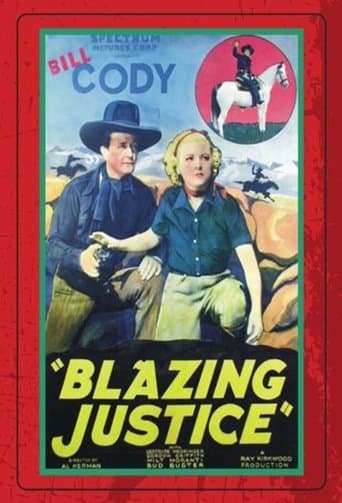 Movie poster for Blazing Justice