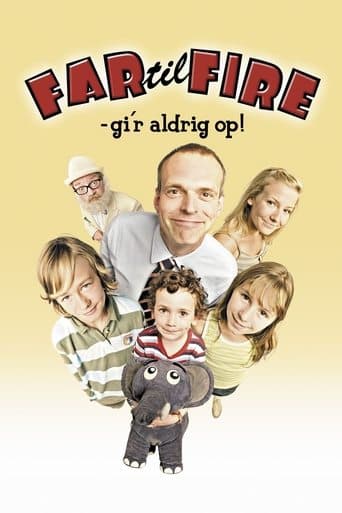 Movie poster for Father of Four: Never Gives Up!
