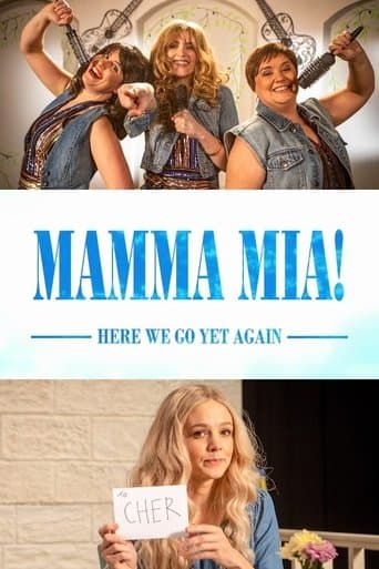 Movie poster for Mamma Mia! Here We Go Yet Again
