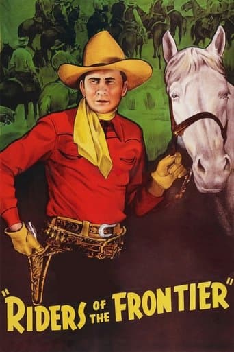 Movie poster for Riders of the Frontier