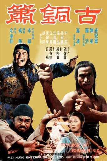 Movie poster for Revenge Of The Shaolin Kid