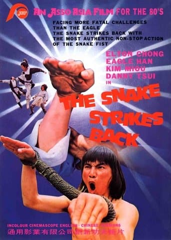 Movie poster for The Snake Strikes Back