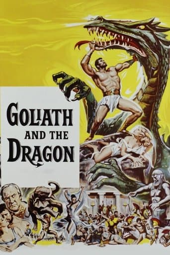 Movie poster for Goliath and the Dragon