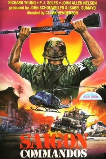 Movie poster for Saigon Commandos