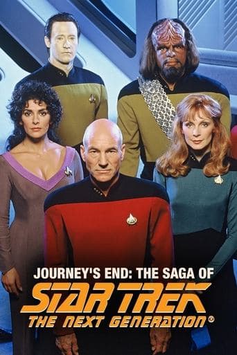 Movie poster for Journey's End - The Saga of Star Trek: The Next Generation