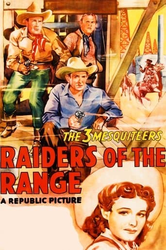 Movie poster for Raiders of the Range
