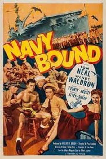 Movie poster for Navy Bound