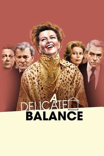 Movie poster for A Delicate Balance