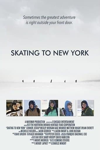 Movie poster for Skating to New York