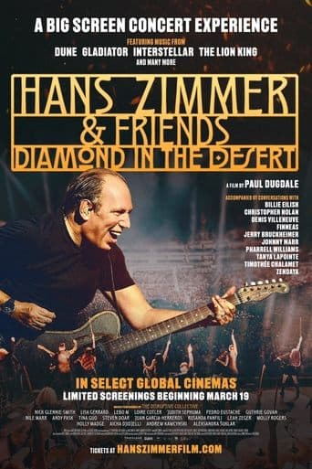 Movie poster for Hans Zimmer & Friends: Diamond in the Desert