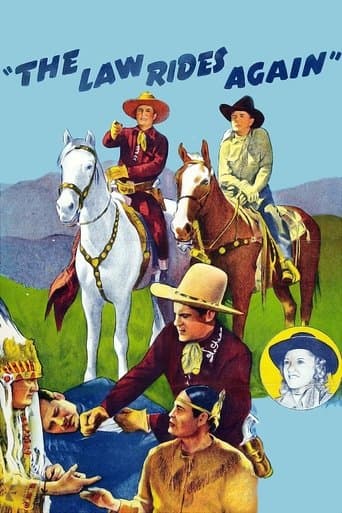 Movie poster for The Law Rides Again