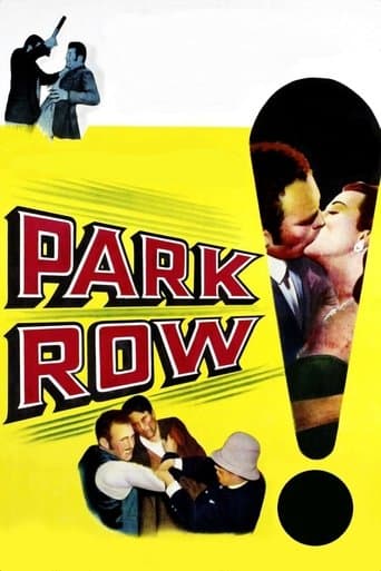 Movie poster for Park Row